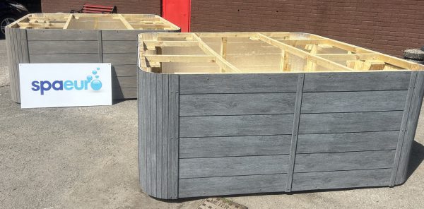 Hot Tub Cabinet Kit - Grey